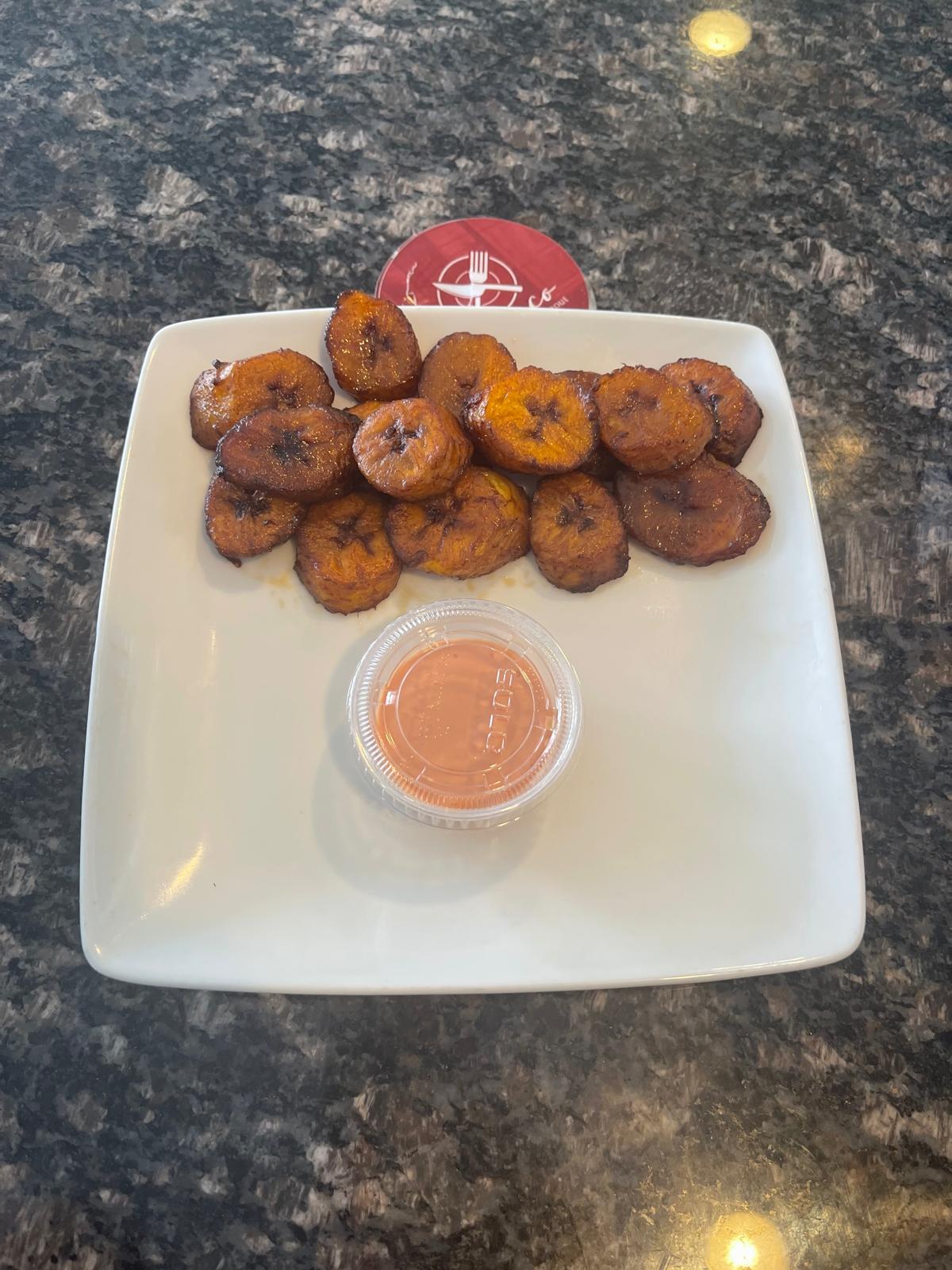 Maduros — sweet fried plantains